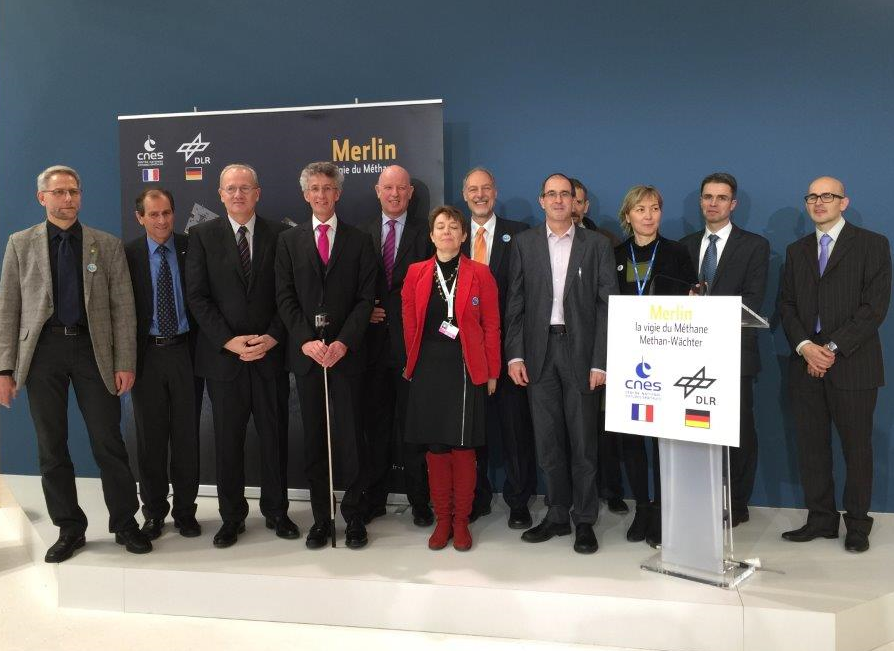 Members of the French German Satellite Mission