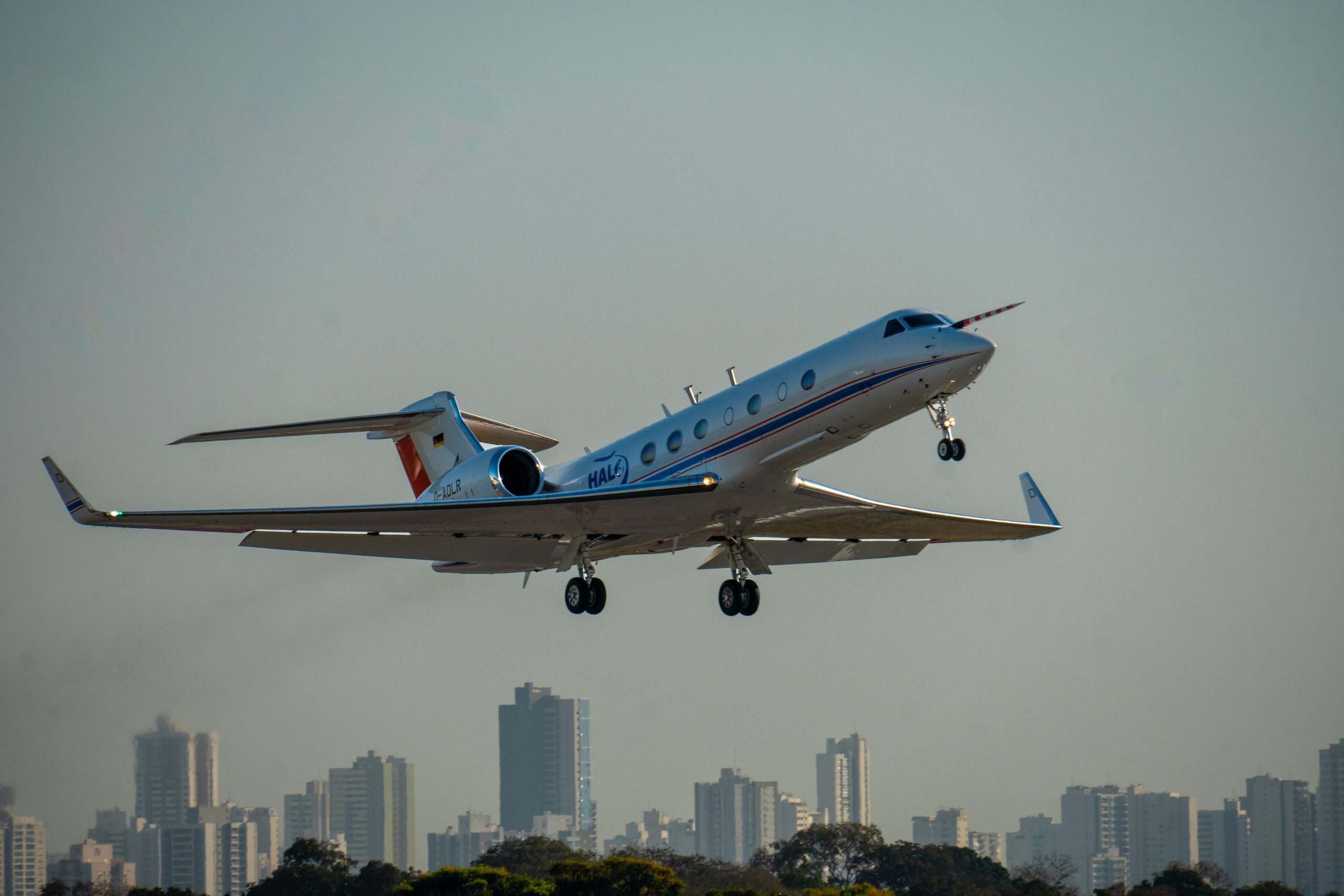 HALO landing in Cuiabá- Brazil